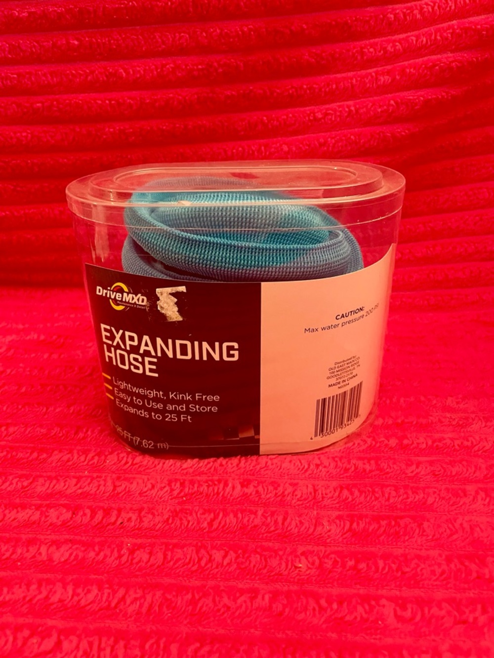 DriveMXD Expanding Hose - Blue
